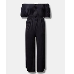 TORRID NWT Studio Knit Balloon Sleeve Jumpsuit